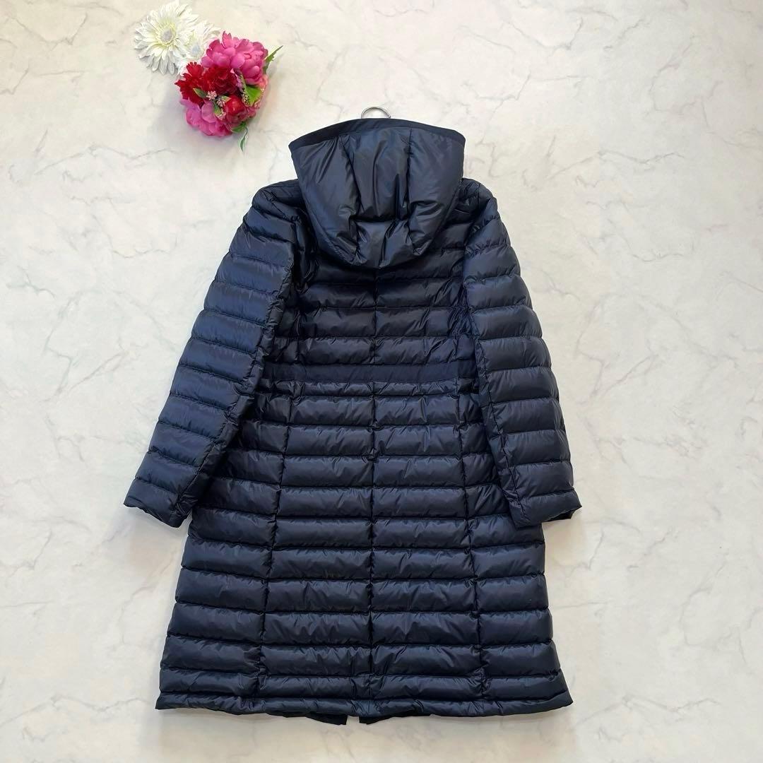 美品☆セオリーリュクス リバーシブルダウンコート フード付き