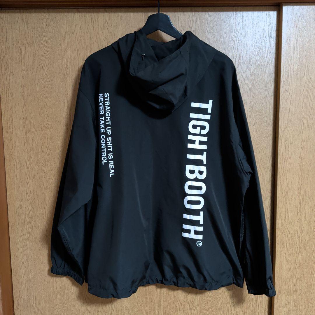TIGHTBOOTH / LABEL ANORAK [BLACK] - THINKTANK ltd.[Dove&Bucks