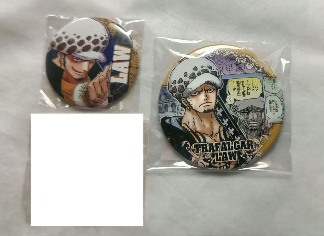 ワンピース トラファルガー・ロー 缶バッジ まとめ売り - メルカリ