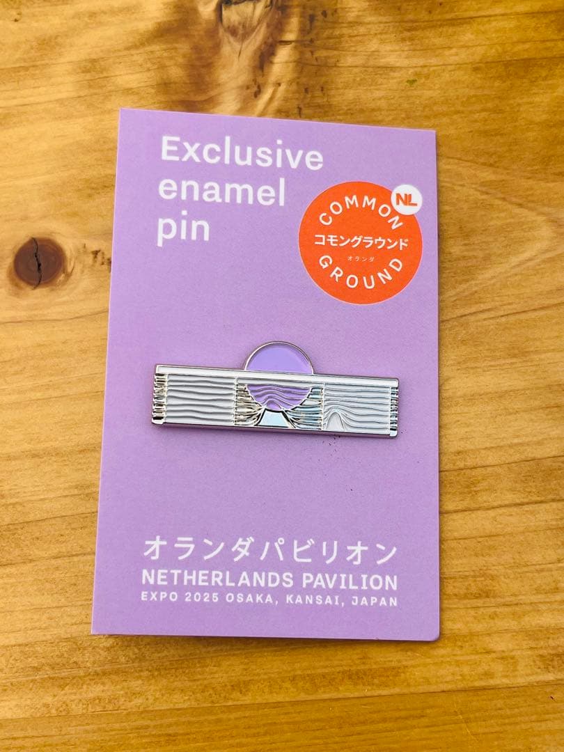 関西万博 オランダ館限定 オランダパビリオン ピンバッジ - メルカリ