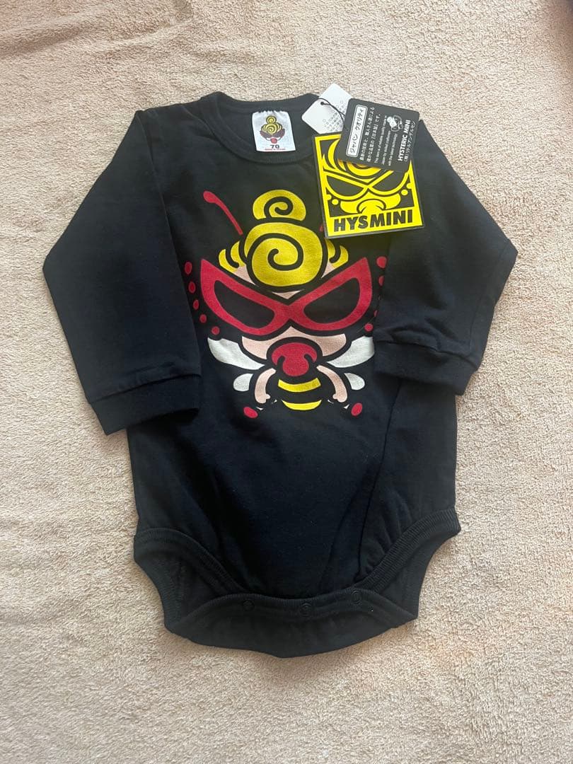 ヒステリックミニ はち ロンパース 70 - メルカリ