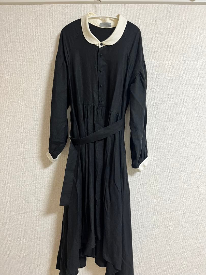 ha|za|ma 経年真価のワンピース　ブラック は | ざ | ま。新作 経年真価のワンピース<denim ver.> ※アパレル