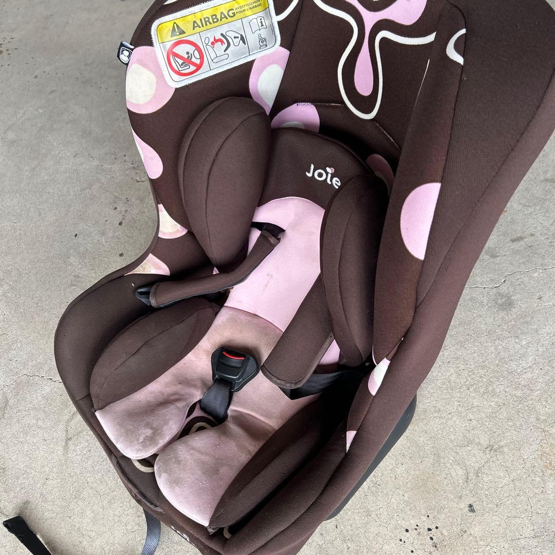 Joie チャイルドシート ブラウン・ピンク - メルカリ