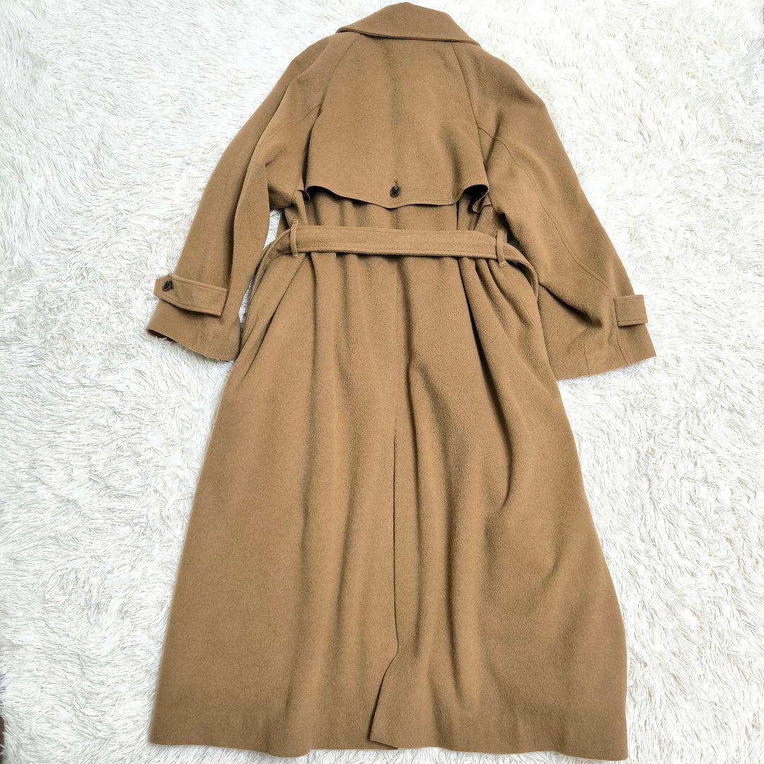SLOBE IENA カシミヤ混ウールトレンチコート キャメル 38 - メルカリ