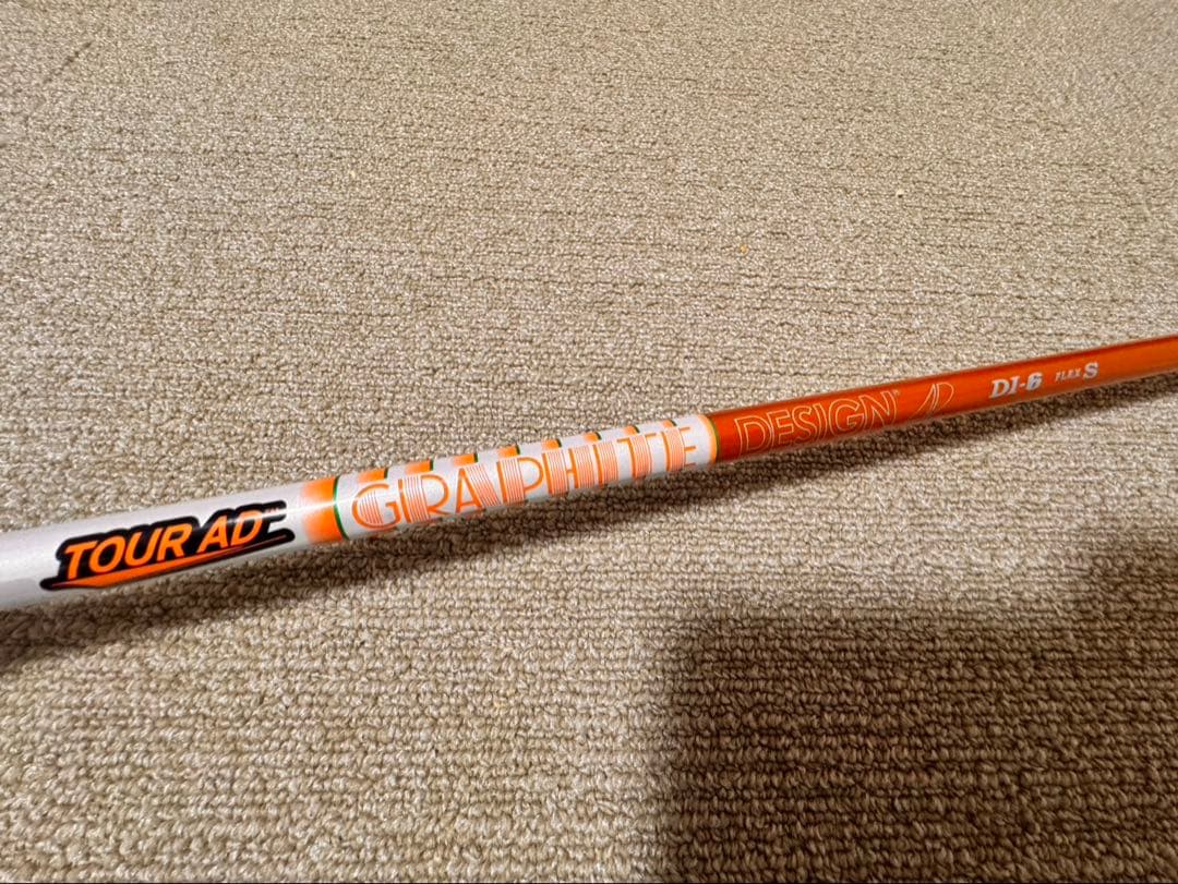 【美品】グラファイトデザインTOUR AD DI-6S FW用 43inch GRAPHITE DESIGN（グラファイトデザイン） TOUR AD DI BLACK ツアーAD