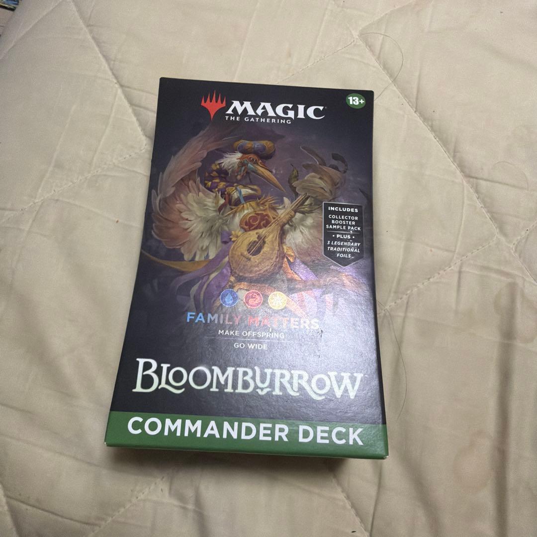 mtg ブルームバロウ 家族が第一 英語 未開封 統率者デッキ - メルカリ