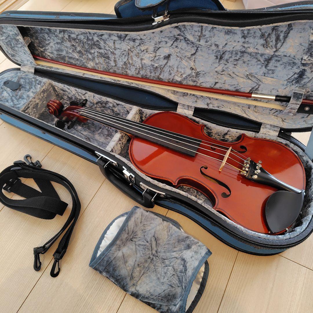 (中古)YAMAHA　分数　バイオリン　V7　V-7　3/4 メンテ済 ヤマハ 分数 3/4 バイオリン Braviol V7 ブラビオール 2010年