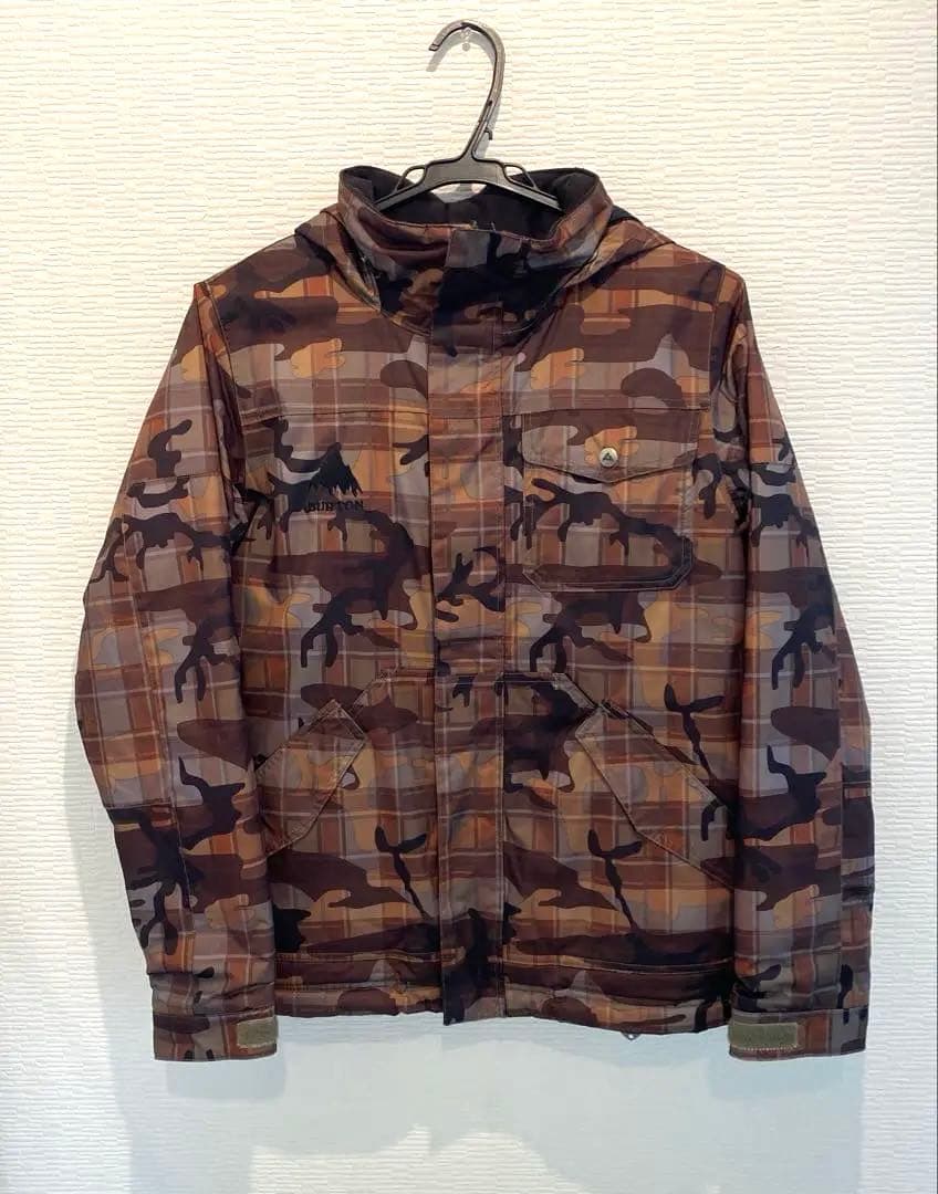 Burton カモフラージュ スノーボードウェア M 140 Burton スノーボード