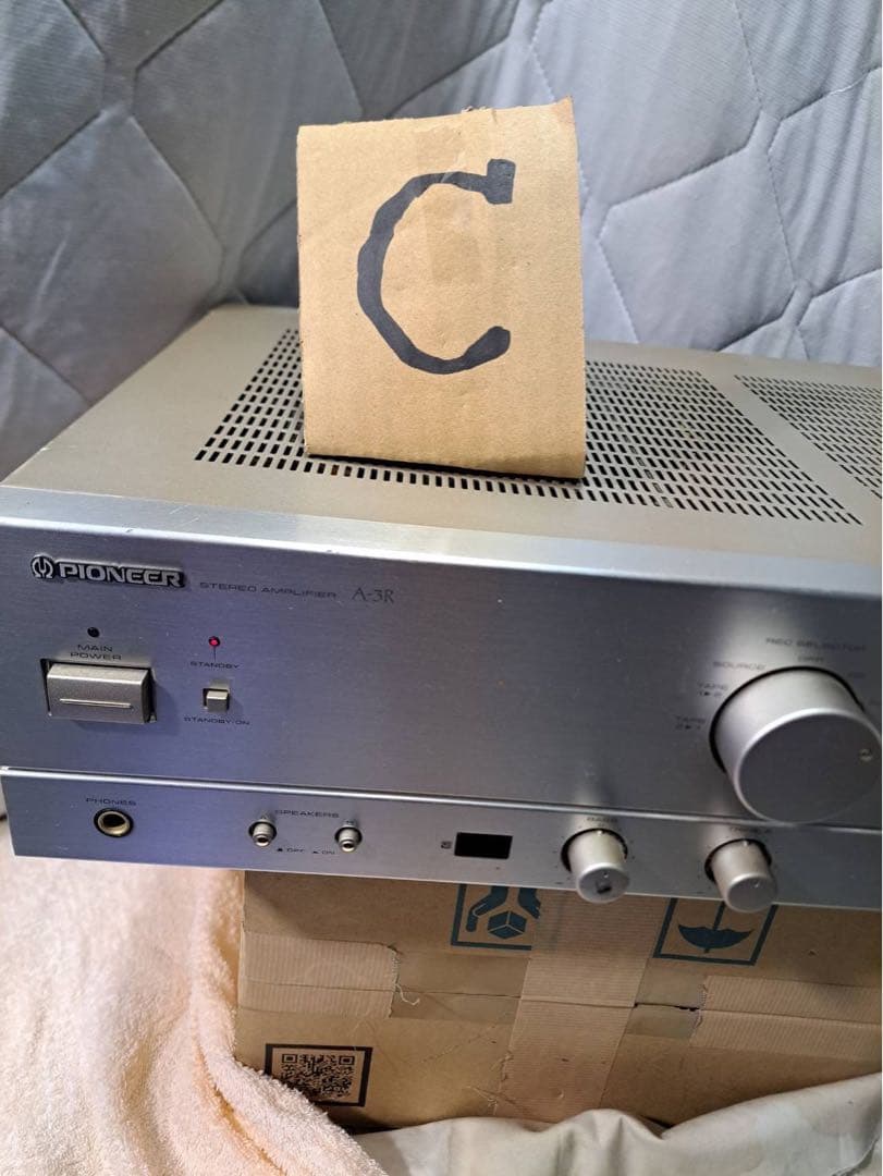 パ*p様 Pioneer A-32 シルバー アンプ - メルカリ