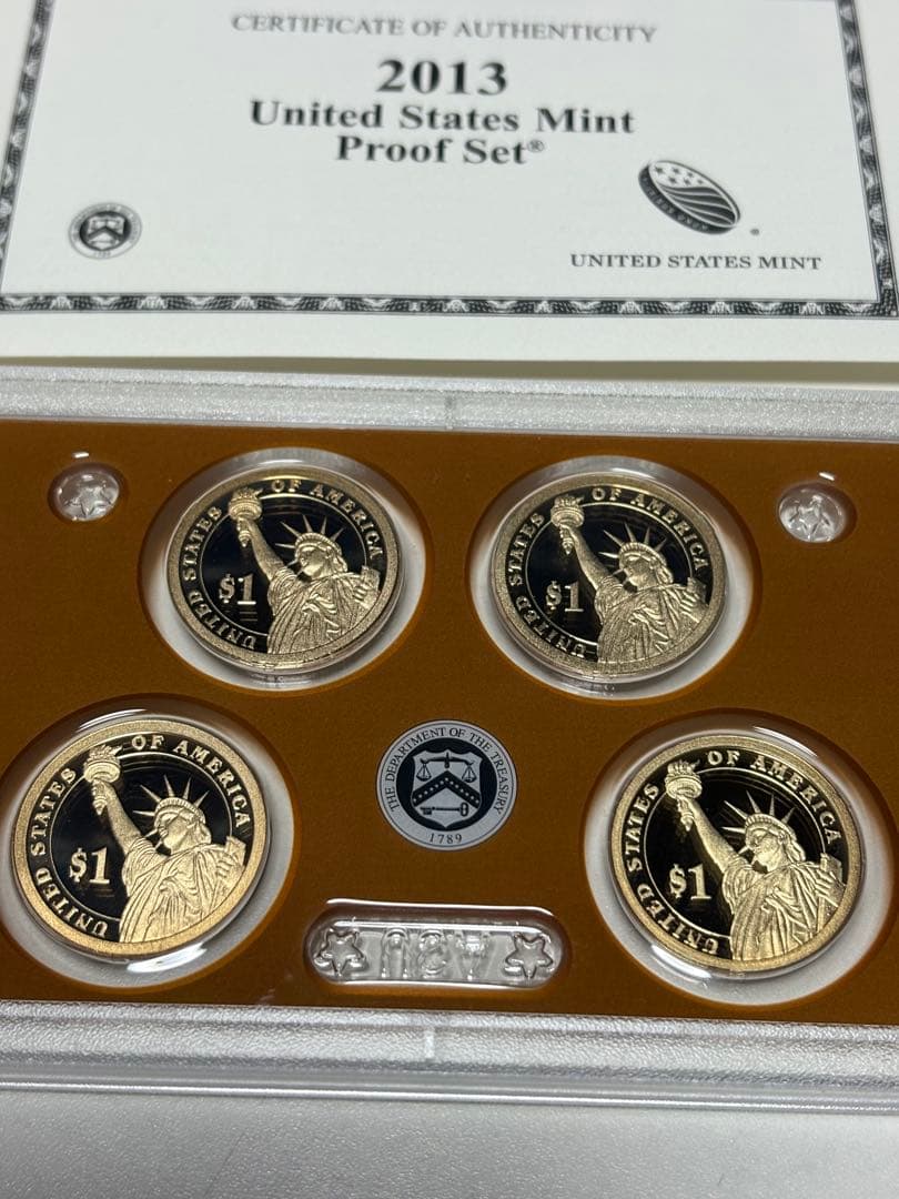 プルーフ貨幣セット】アメリカ 完全未使用 ミントセット ③ - メルカリ