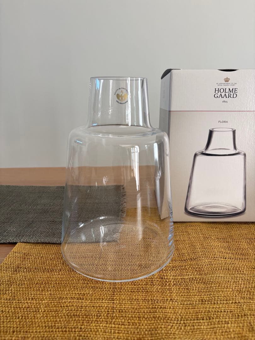 HOLME GAARD フローラ　花瓶 24cm 花瓶 フローラベース 24cm HOLMEGAARD ホルムガード フラワーベース