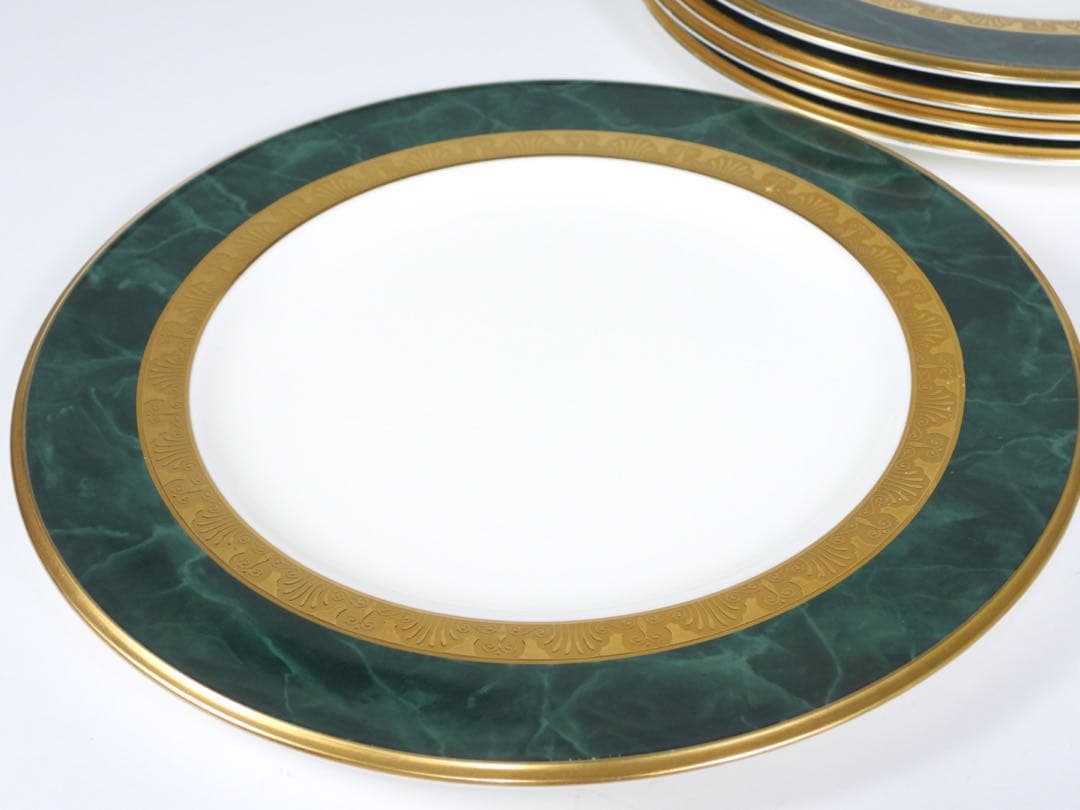 ノリタケ　フィッツジェラルド　ディナープレート　27.5cm　5枚