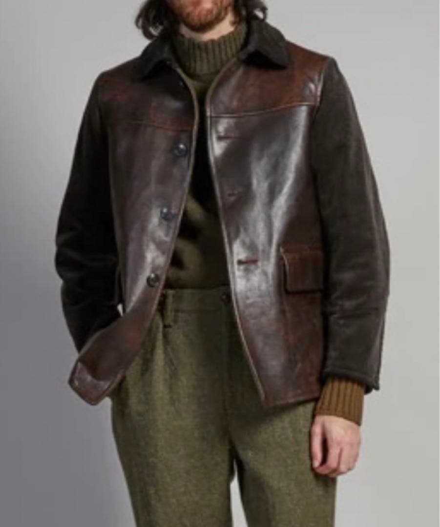 Nigel Cabournホースハイド カナディアン ワーク レザージャケット