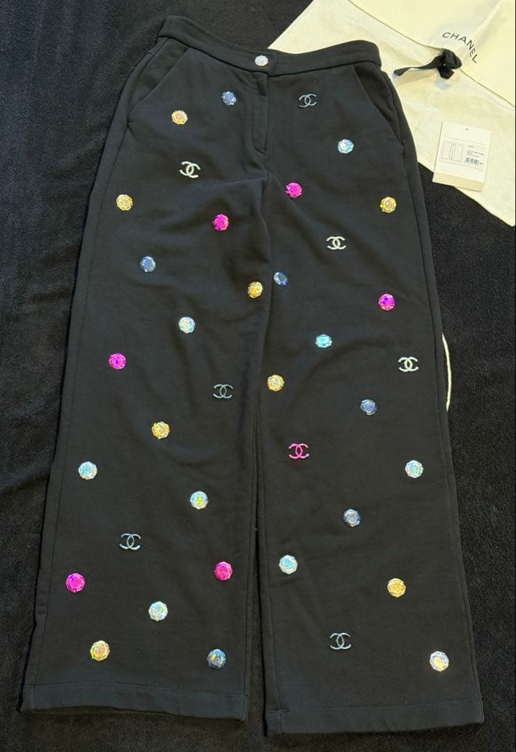 CHANEL スウェット　パンツ シャネル(CHANEL)シャネル スウェットパンツ パンツ 衣料品 ボトムス