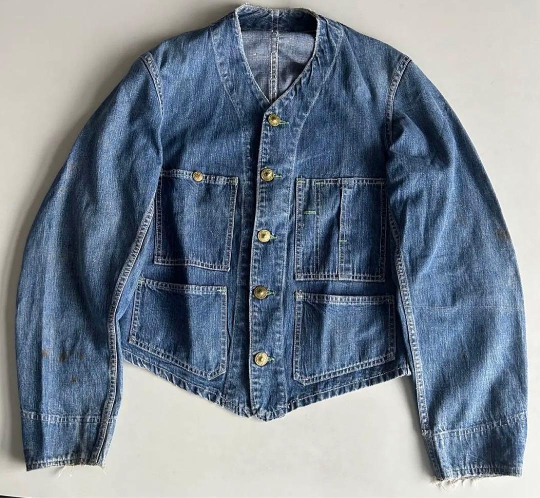 50s vintage OSHKOSH エンジニアジャケット デニム - メルカリ