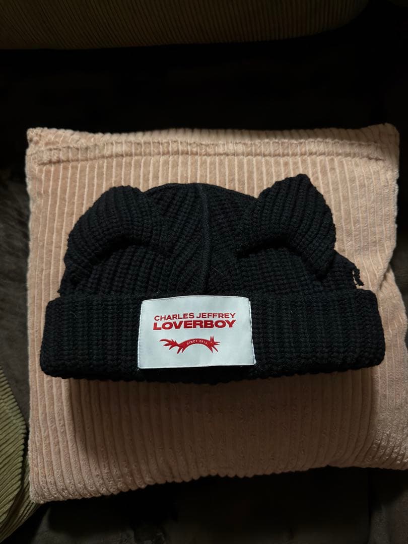 ラバーボーイ 猫耳ニットキャップ - メルカリ