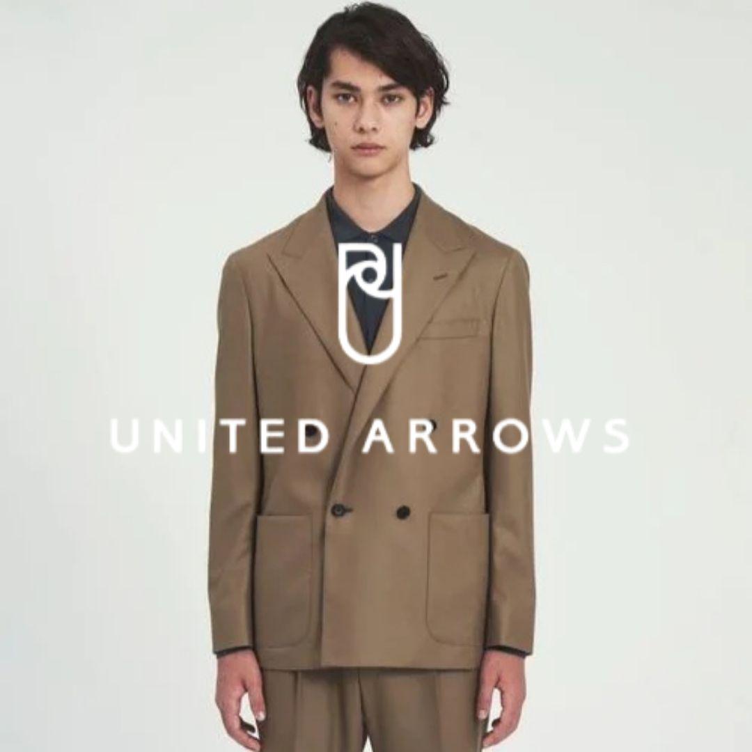 UNITED ARROWS サキソニー ジャケット ベージュ ダブル 46 - メルカリ