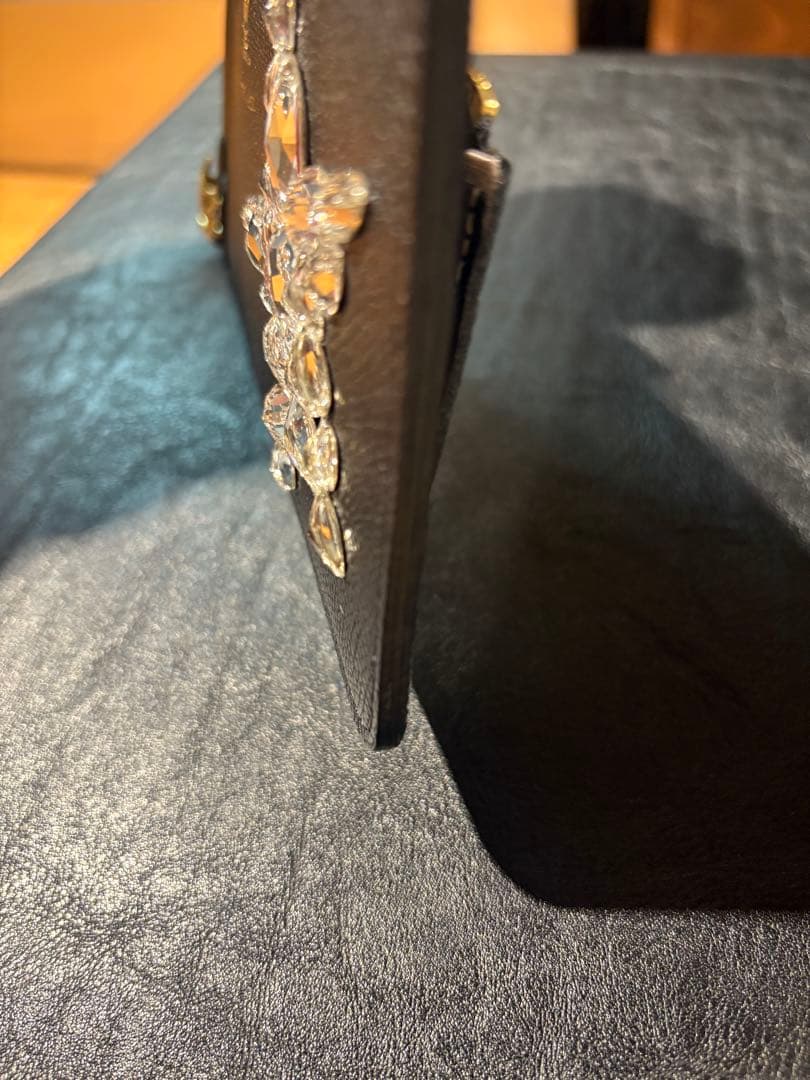 新品未使用 ADMJ スワロ スリムウォレット スタービジュー ダイヤ