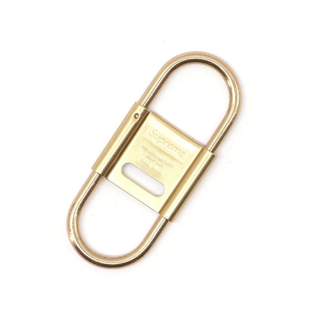 で*ー様 Supreme CDW Delta Carabiner Brass s Supreme】cdw delta carabiner (Supreme/ファッション雑貨・小物その他