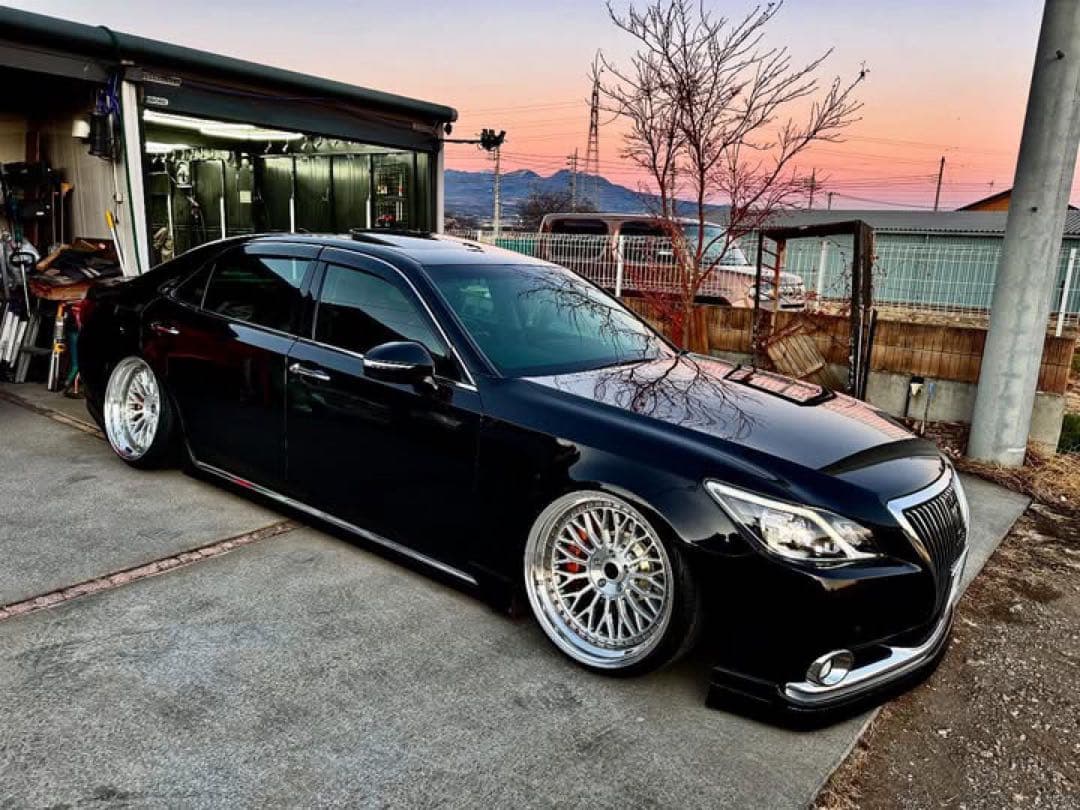 21 クラウン フロント 熱成形済フィルム ジョージアグリーン ブレイン