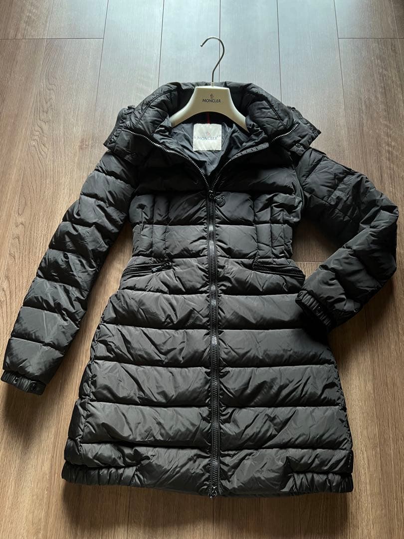 MONCLER ブラック ダウンジャケット フード付き シャーパル 00 MONCLER（モンクレール） 【SALE】【並行輸入品】モンクレール