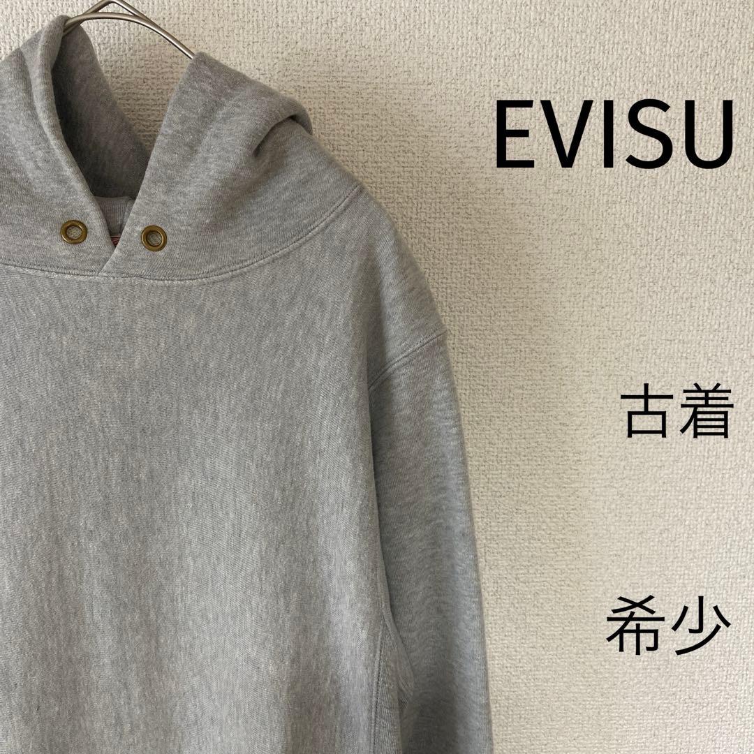 evisu エビス パーカー グレー カモメ 即購入OK！ 希少 36サイズ