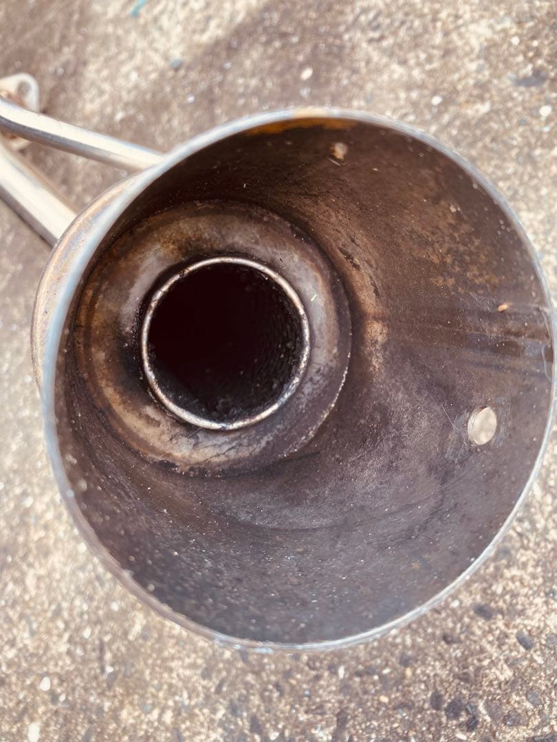 最終値下げ】ステンレスマフラー 約40mmサイレンサーダイハツエッセ