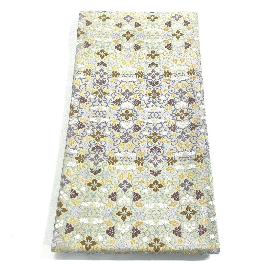 帯6543 ○高級 正絹 六通 袋帯 - メルカリ