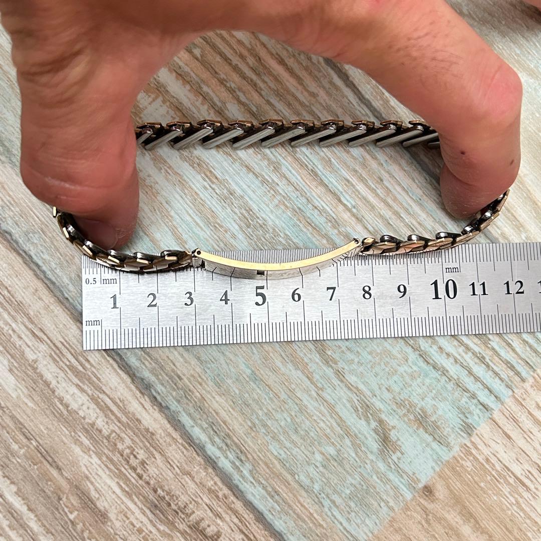 希少 USA製 IDブレスレット 10K 金張 GF 蛇腹 ミリタリー ARMY - メルカリ