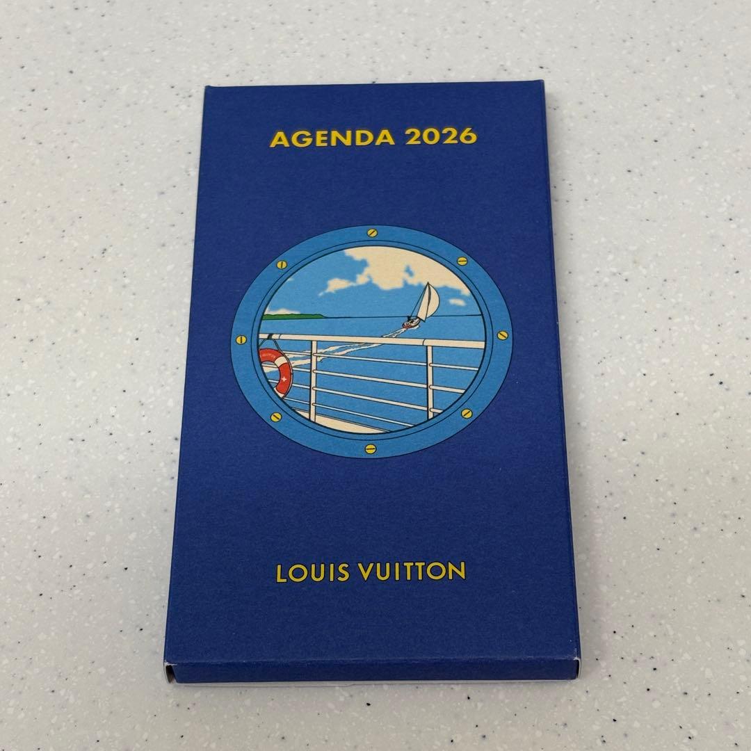 2026年版 ルイ・ヴィトン アジェンダ レフィル ビジョナリー限定シール