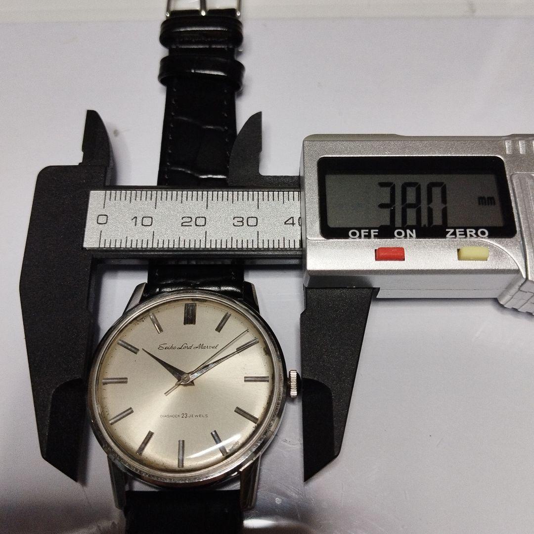 昭和国産腕時計】セイコーロードマーベル 23石 秒針規正付き OH済み