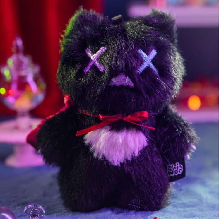 Shinwoo シンウー ぬいぐるみ キーホルダー 熊 フィギュア 吸血鬼 猫