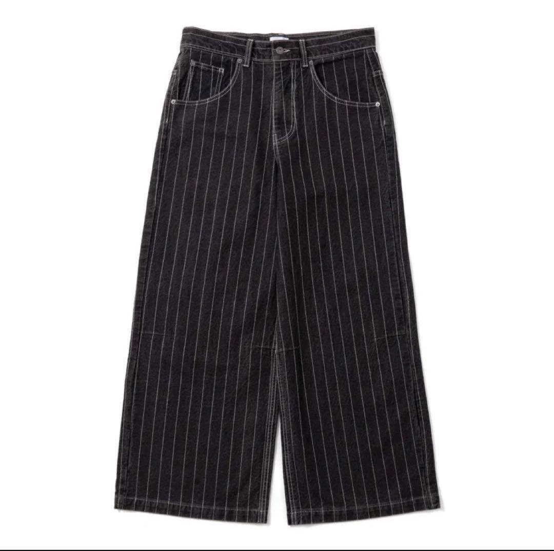 BLESSU ブレスユー ブラックストライプ ワイドパンツ sサイズ - メルカリ