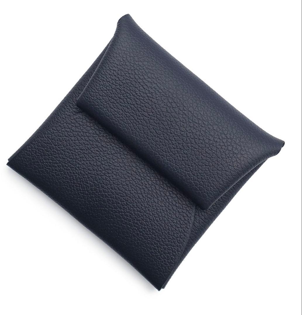 HERMES エルメス　ケース　バスティア　ネイビー エルメス Hermes HERMES コインケース Bastia バスティア レザー