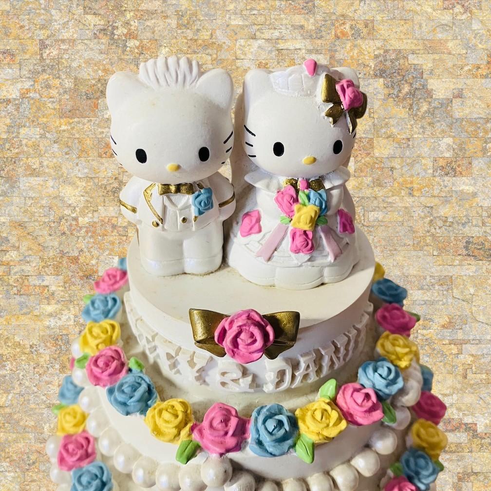 レア】ハローキティ ウェディングケーキ オルゴール お 得