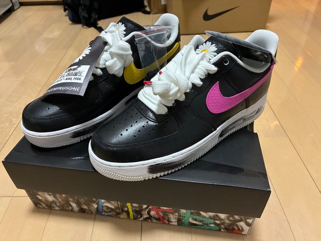 新品】PEACEMINUSONE×NikeAirForce1 パラノイズ3.0 - メルカリ