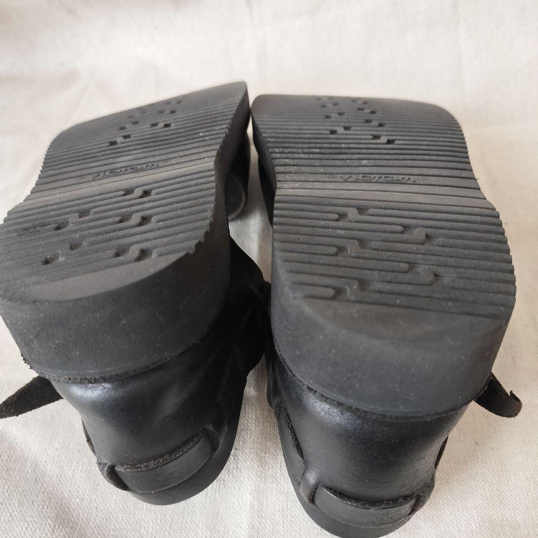 AURORA SHOE メリージェーンニューチャイニーズ　黒 23.5cm