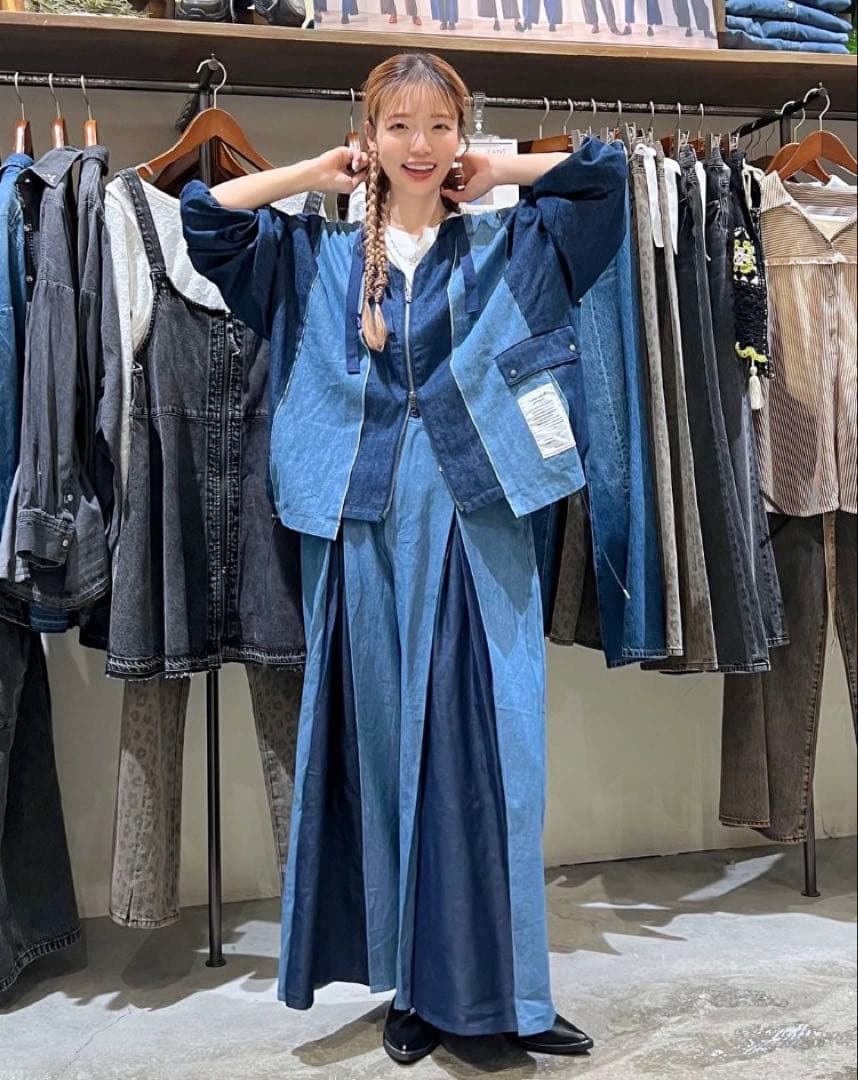 【新品】ニコアンド -be with M- Misayoミリリメイクジャケット