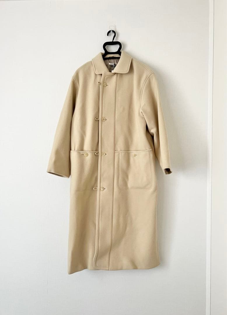 AURALEE DOUBLE CLOTH SUPER FINE メルトン コート - メルカリ