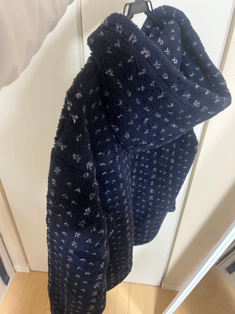 珍品 杉咲花冬のなんかさ、春のなんかねバーズアイ柄フリースハーフ