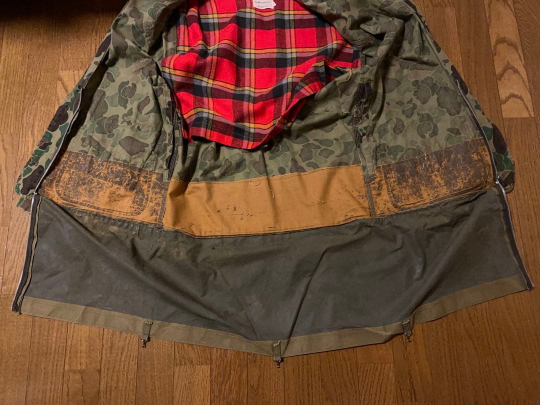 60s】モンゴメリーワード ハンティングジャケット ヴィンテージ 迷彩