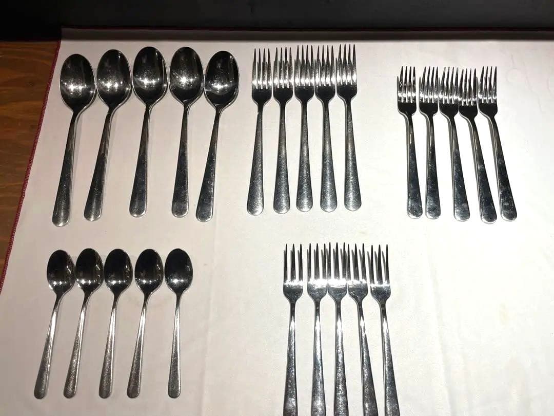 特価❗️【MEPRAメプラ】カトラリーセット　スプーン、フォークセット　計25個 デザート6本セット｜カトラリー｜MEPRA｜メプラ｜ニッコー公式