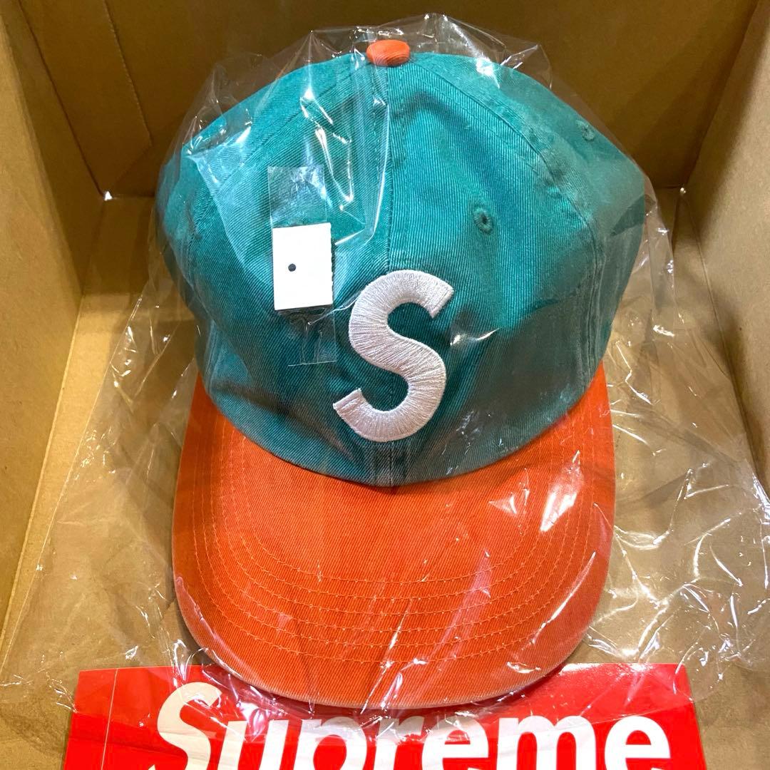 新品】 Supreme 2-Tone S Logo 6-Panel 緑 橙 - メルカリ