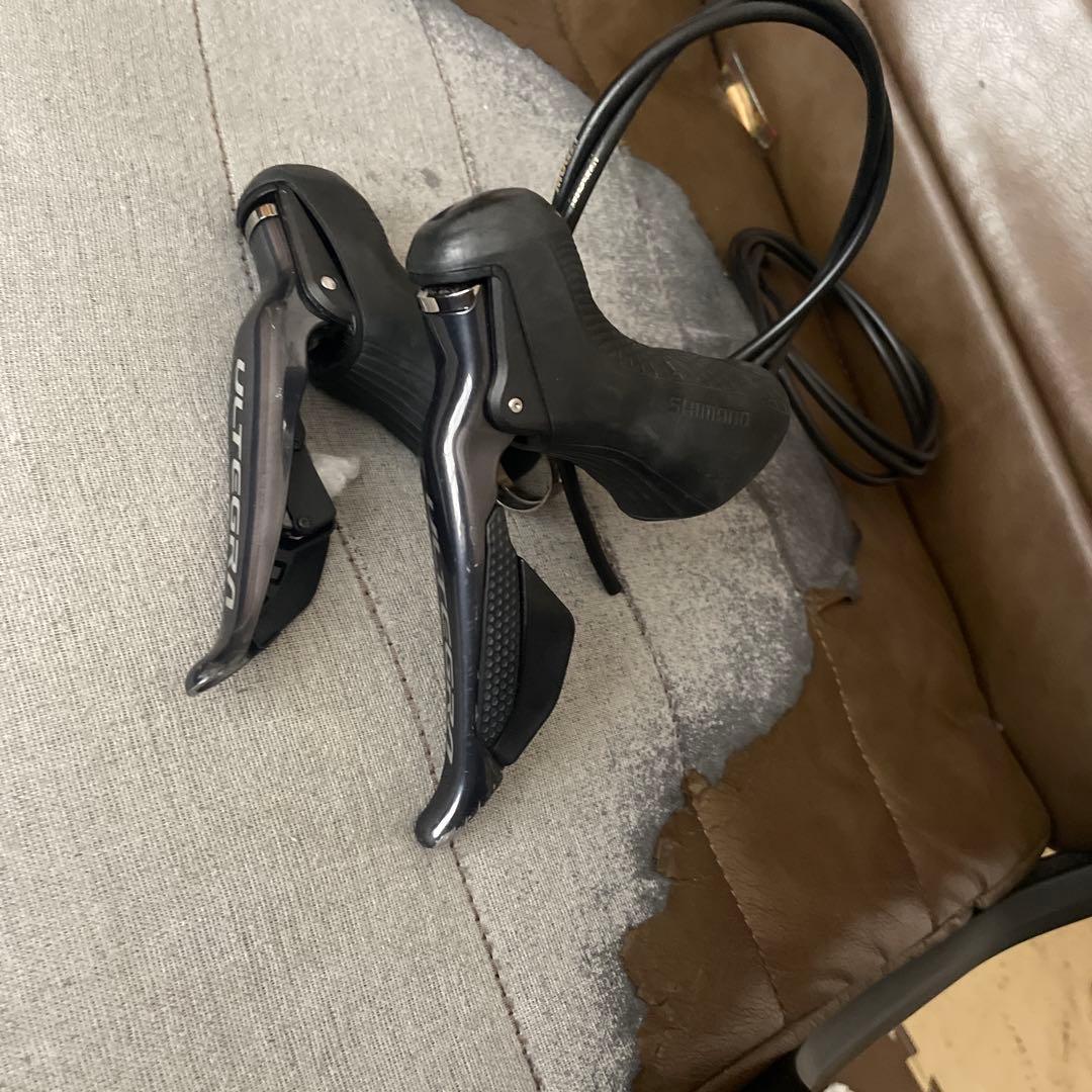 shimano stiレバー r8070 di2油圧ホースつき - メルカリ