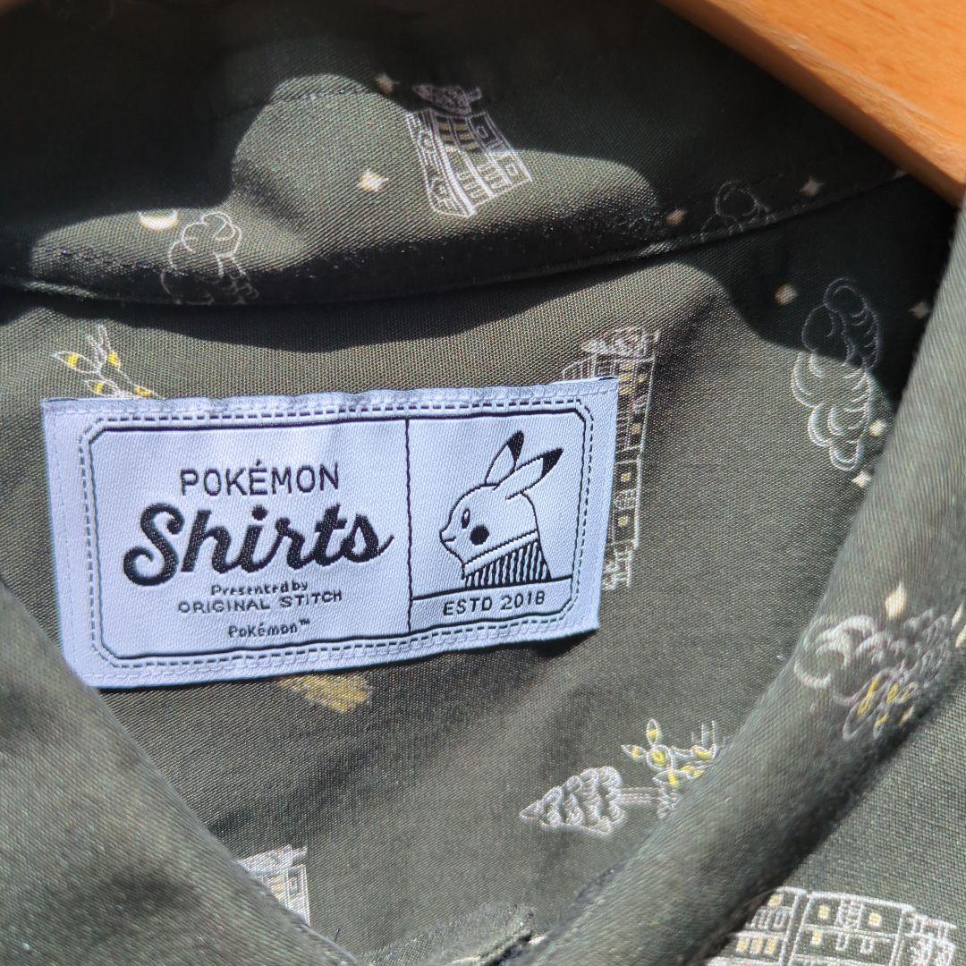 ポケモンシャツpokemon shirt半袖シャツ ブラッキー