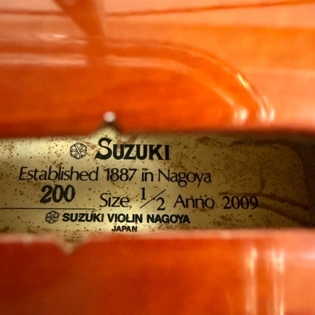 ☆SUZUKI バイオリン No.200 1/2 2009 - メルカリ