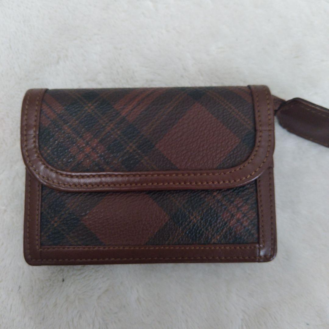 Ralph Lauren チェック柄 レザーケース Ralph Lauren チェック柄 レザーケース Ralph Lauren チェック柄