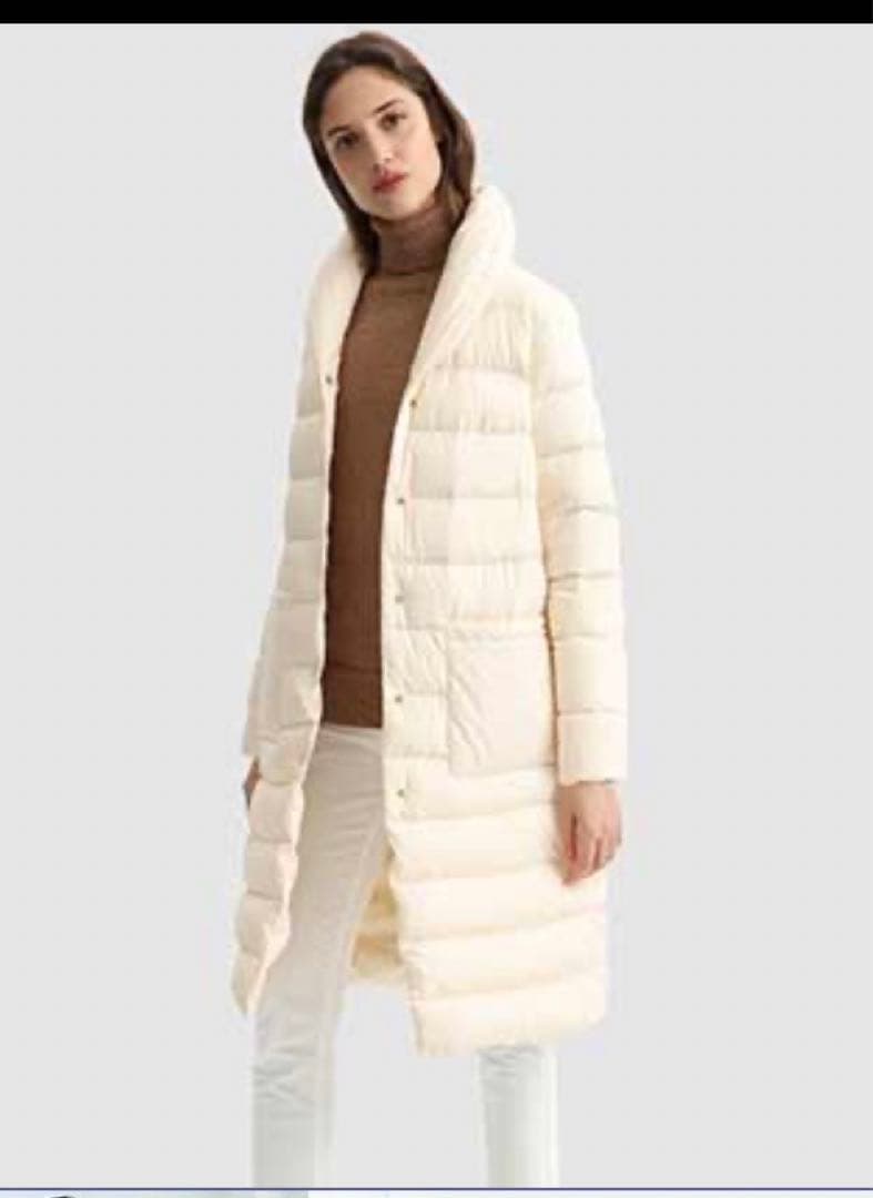 1月26日削除 WOOLRICH ELLISコート - メルカリ