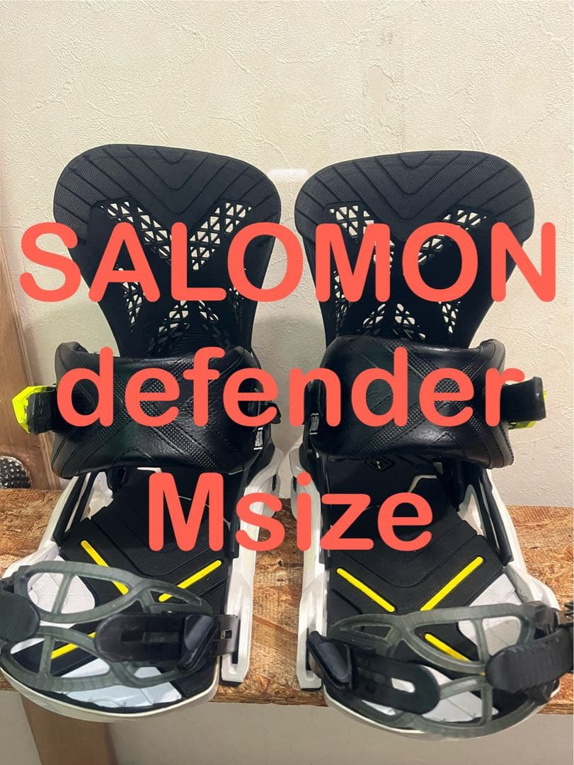 パパさん専用！shadow fit defender Mサイズ Salomon Defender Mサイズ シャドウフィット SALOMON Defender SHADOW