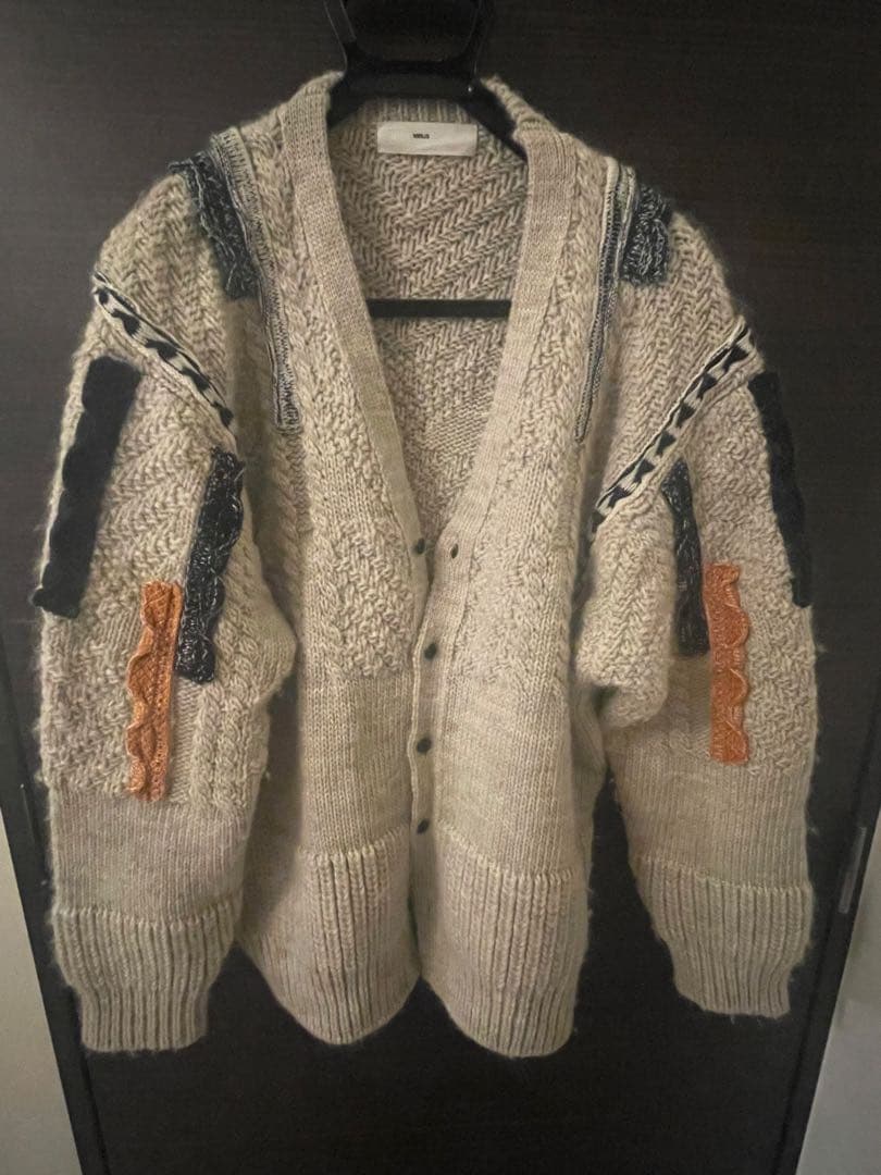 toga カーディガン Stripe knit cardigan TP252ーXO206